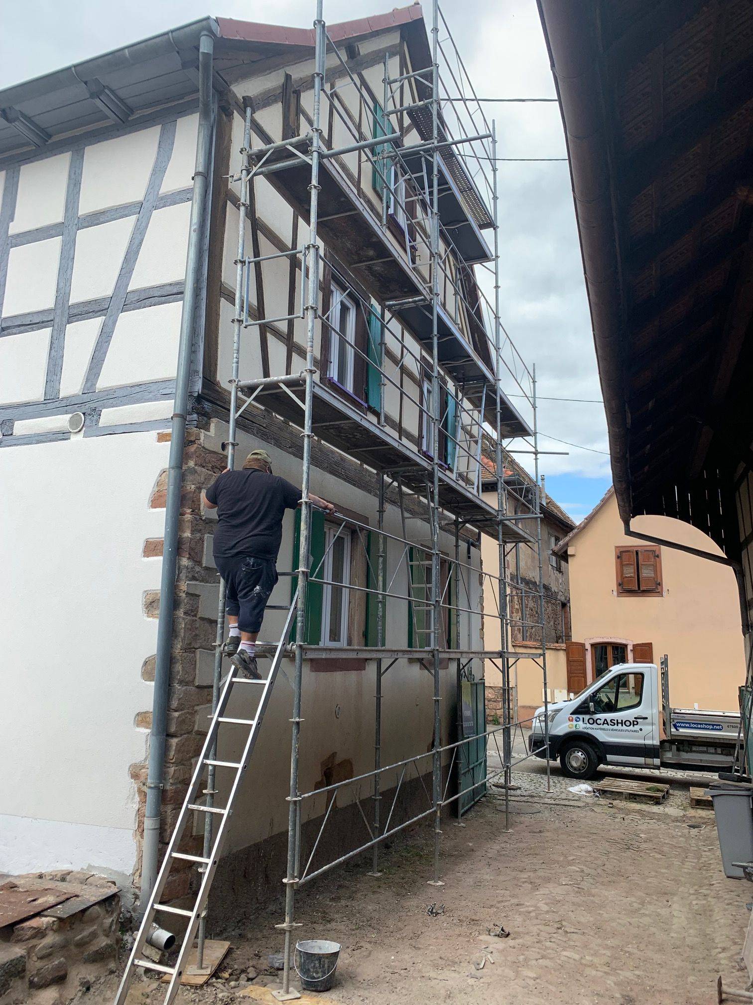 Chantier Epfig &#8211; réalisé en 2021 Bischheim 0