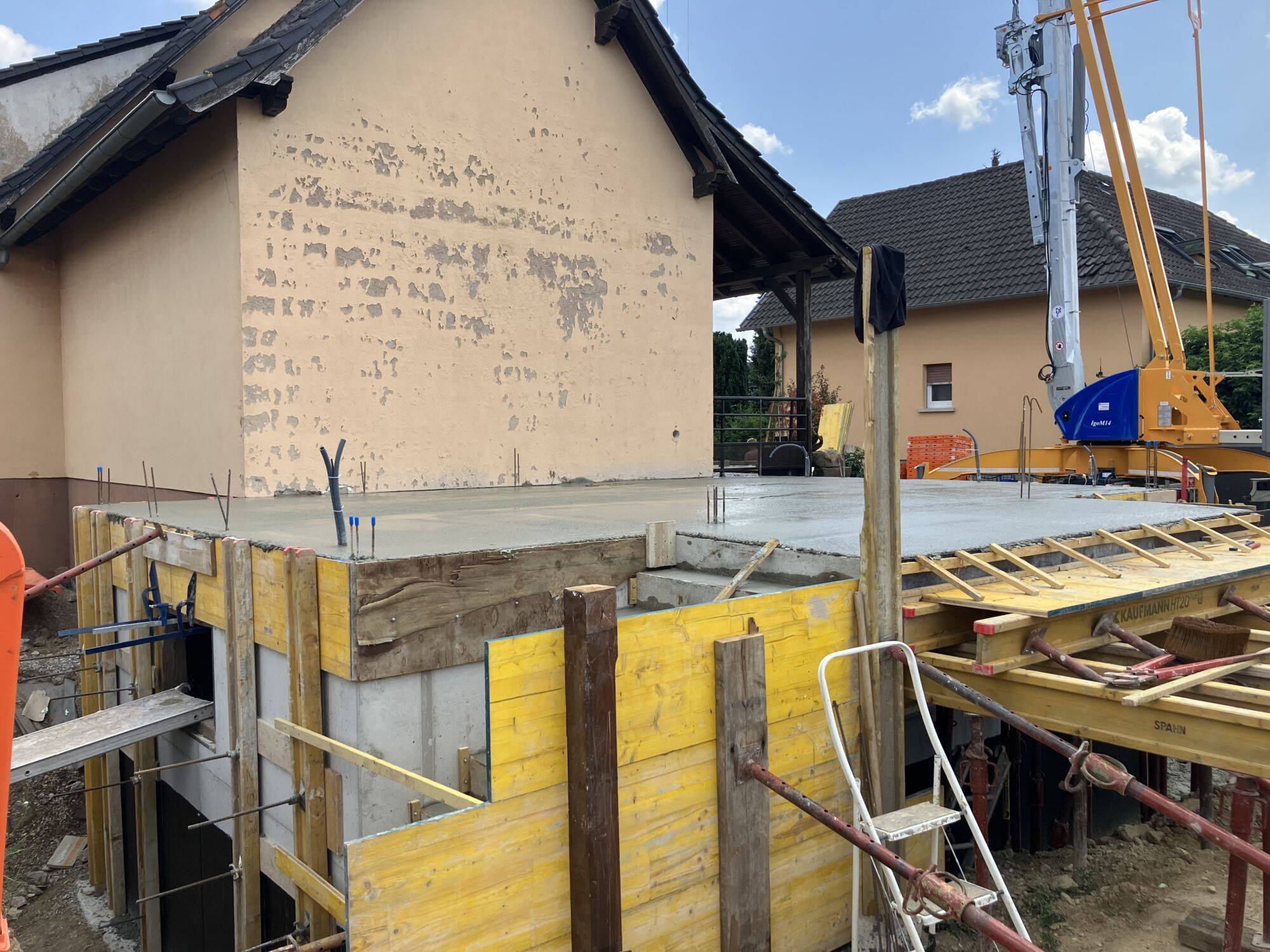 IMG_8979 | Construction Spahn Chantier réalisé été 2023 à Schaeffersheim pour l’extension d’une maison d’habitations. Strasbourg 1